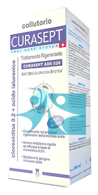 Curaden Curasept ADS Clorexidina 0,20% Acido Ialuronico Collutorio 200 ml